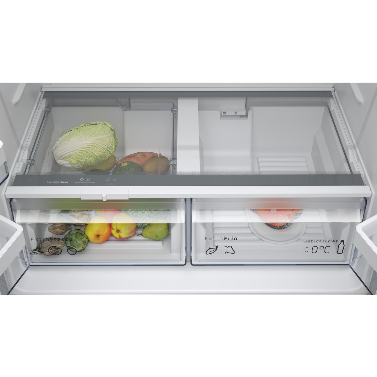 Frigorífico americano Balay Sistema No Frost AireFrío - 3KME592XI Inox-6