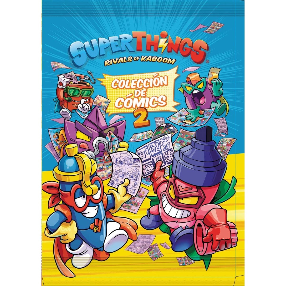 Imagem 0 de Libro Coleccionista Cómics Superthings - MAX - Series 4, 5 y Secret Spies (Capa dura)