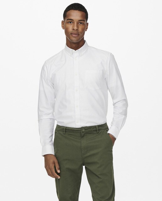 Camisa Oxford de hombre · Only \u0026 Sons · El Corte Inglés