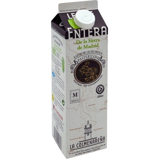 leche fresca entera pasteurizada brik 1 l - La Colmenareña