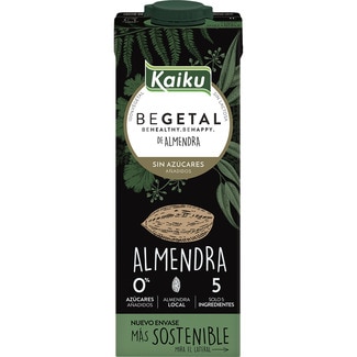 bebida de almendra sin azúcares añadidos brik 1 l - Kaiku Begetal