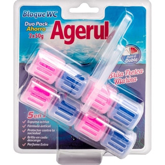 colgador WC Marino blister 2 unidades - Agerul