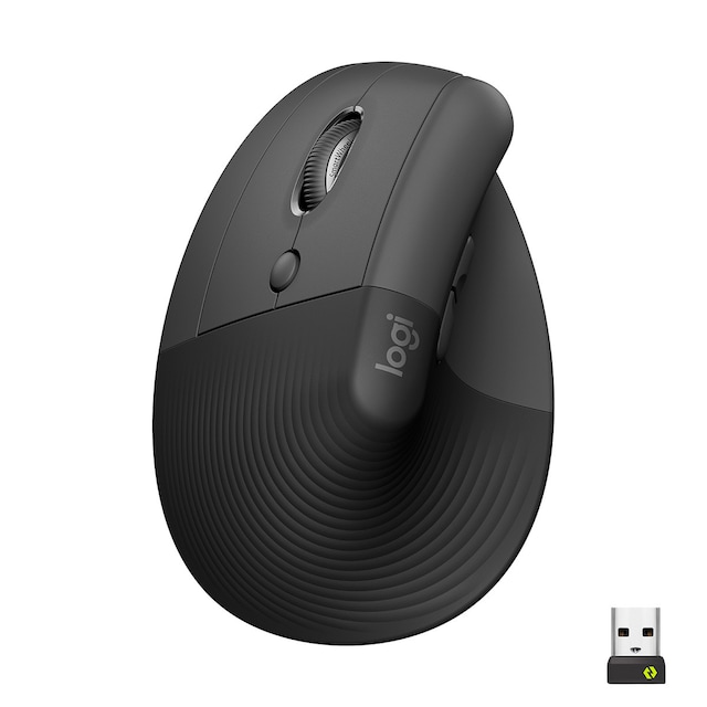 Imagem 0 de Rato Laser Logitech Lift Left Vertical Ergonomic Wireless/Bluetooth 4000 DPI - Graphite