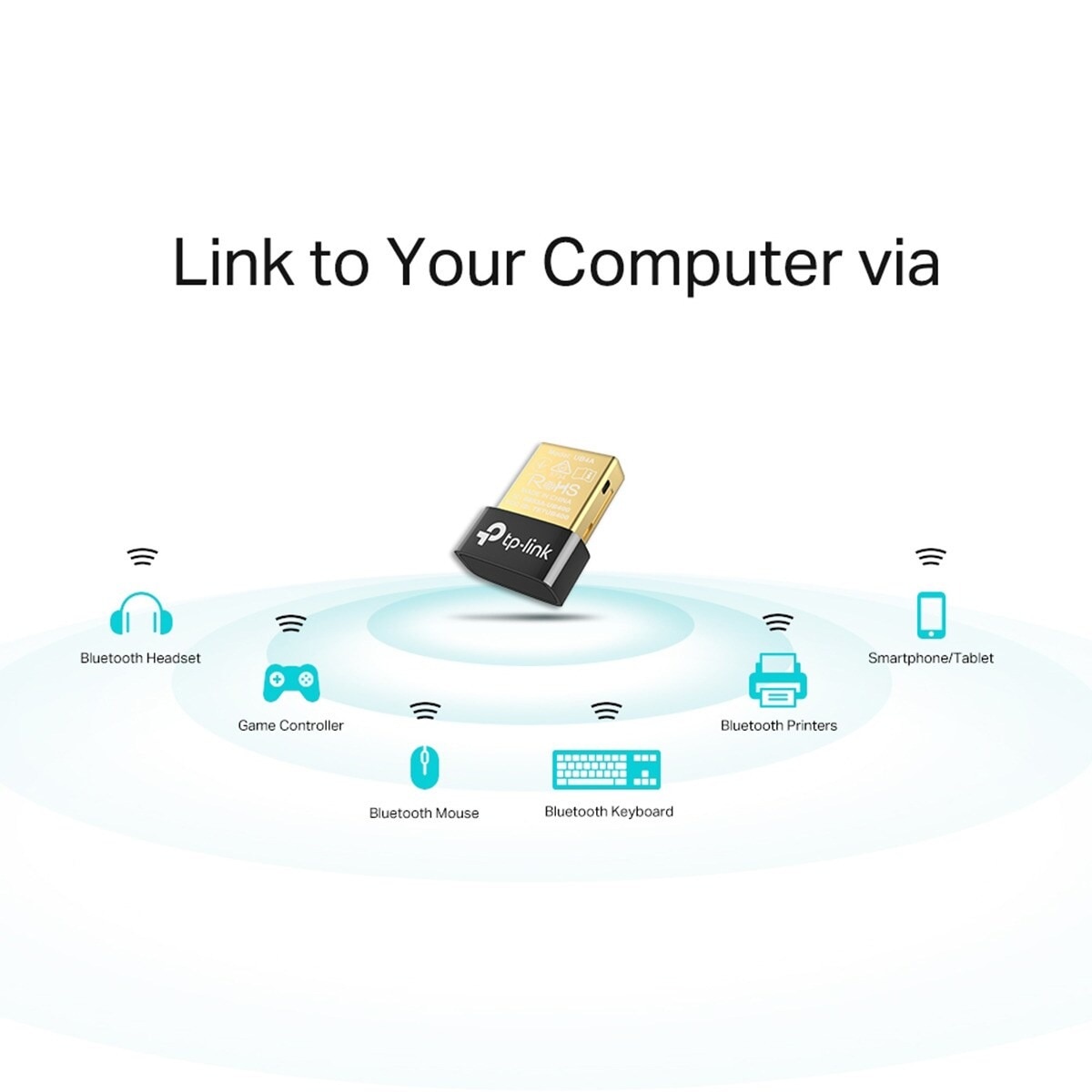 Adaptador TP- Link UB4A Nano 4.0 Bluetooth 3