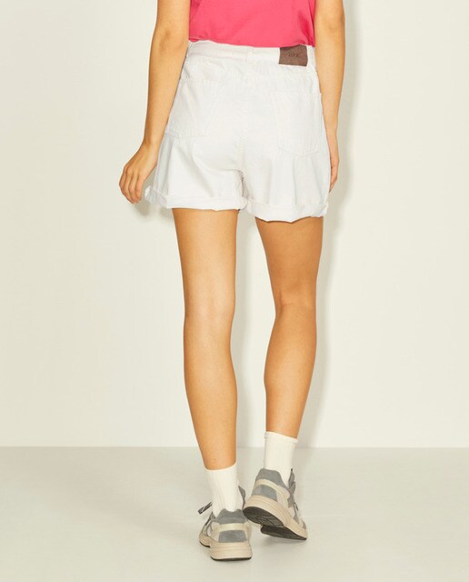 Bermuda vaquera de mujer color blanco · Jack \u0026 Jones · El Corte Inglés