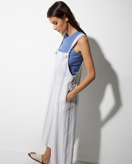 Peto de mujer largo de lino · Easy Wear · El Corte Inglés
