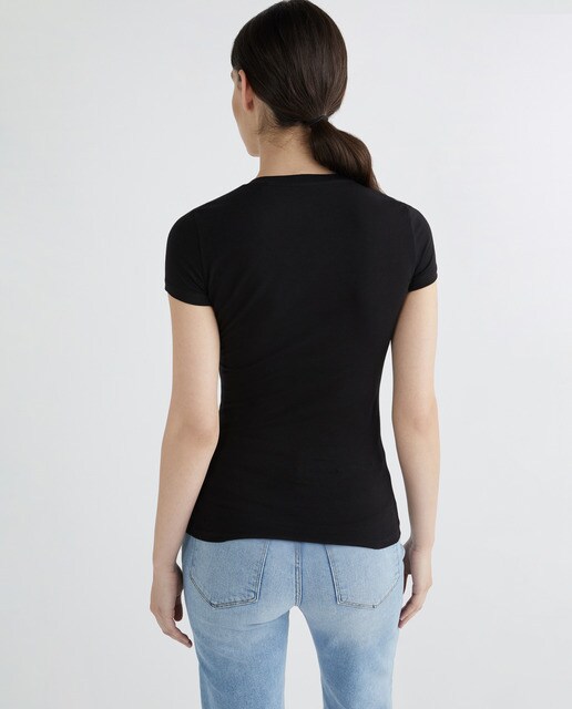 Camiseta mujer manga corta logo Guess · Guess · El Corte Inglés