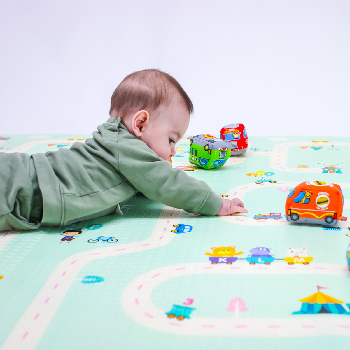 Alfombra infantil de Juegos Matty Multicolor-9