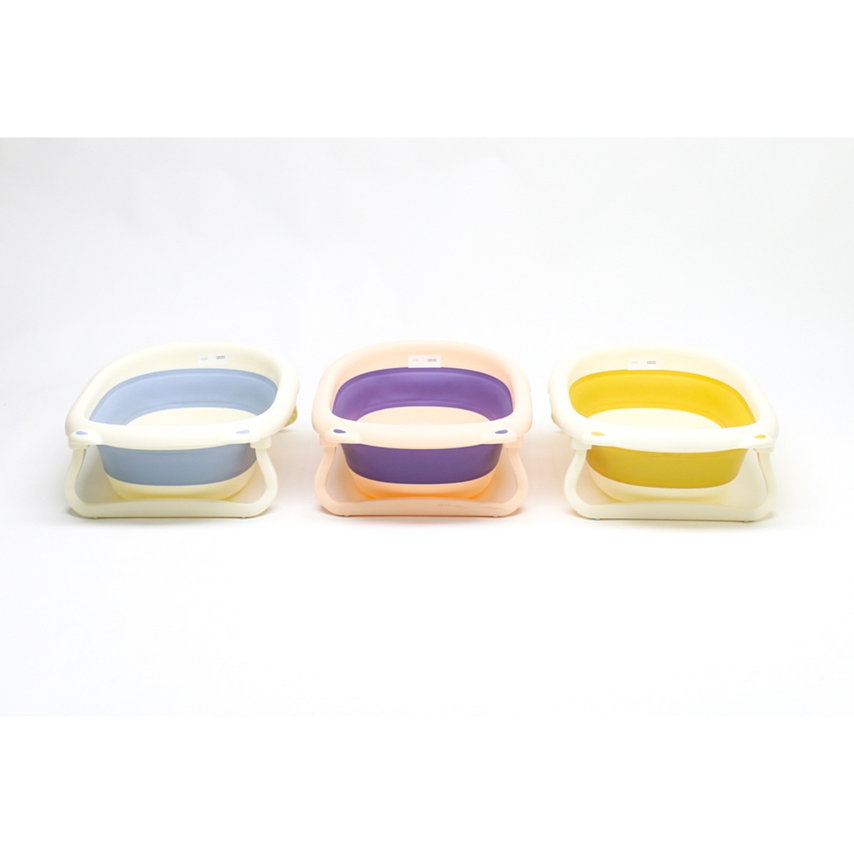 Bañera plegable Plegy Amarillo-9