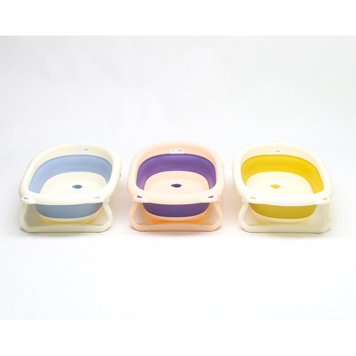 Bañera plegable Plegy Amarillo-8