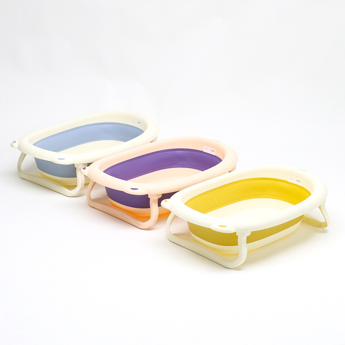 Bañera plegable Plegy Amarillo-7