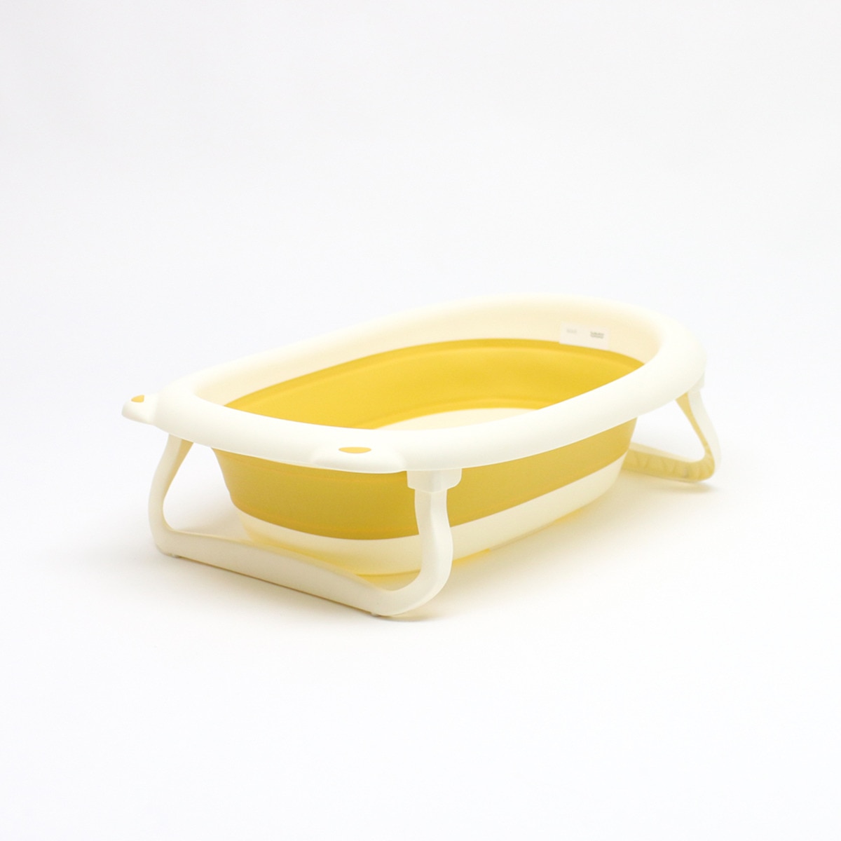 Bañera plegable Plegy Amarillo-2