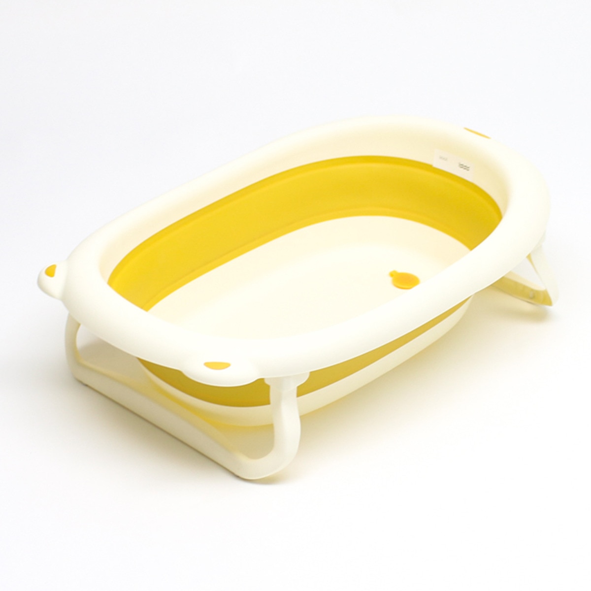 Bañera plegable Plegy Amarillo-1