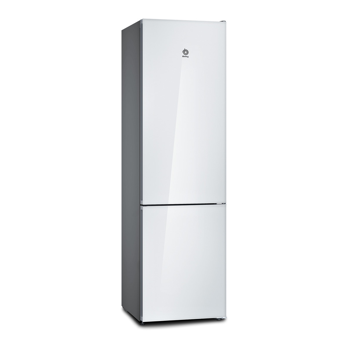 Frigorífico combi Balay No Frost con acabado cristal  - 3KFD765BI Cristal blanco-1