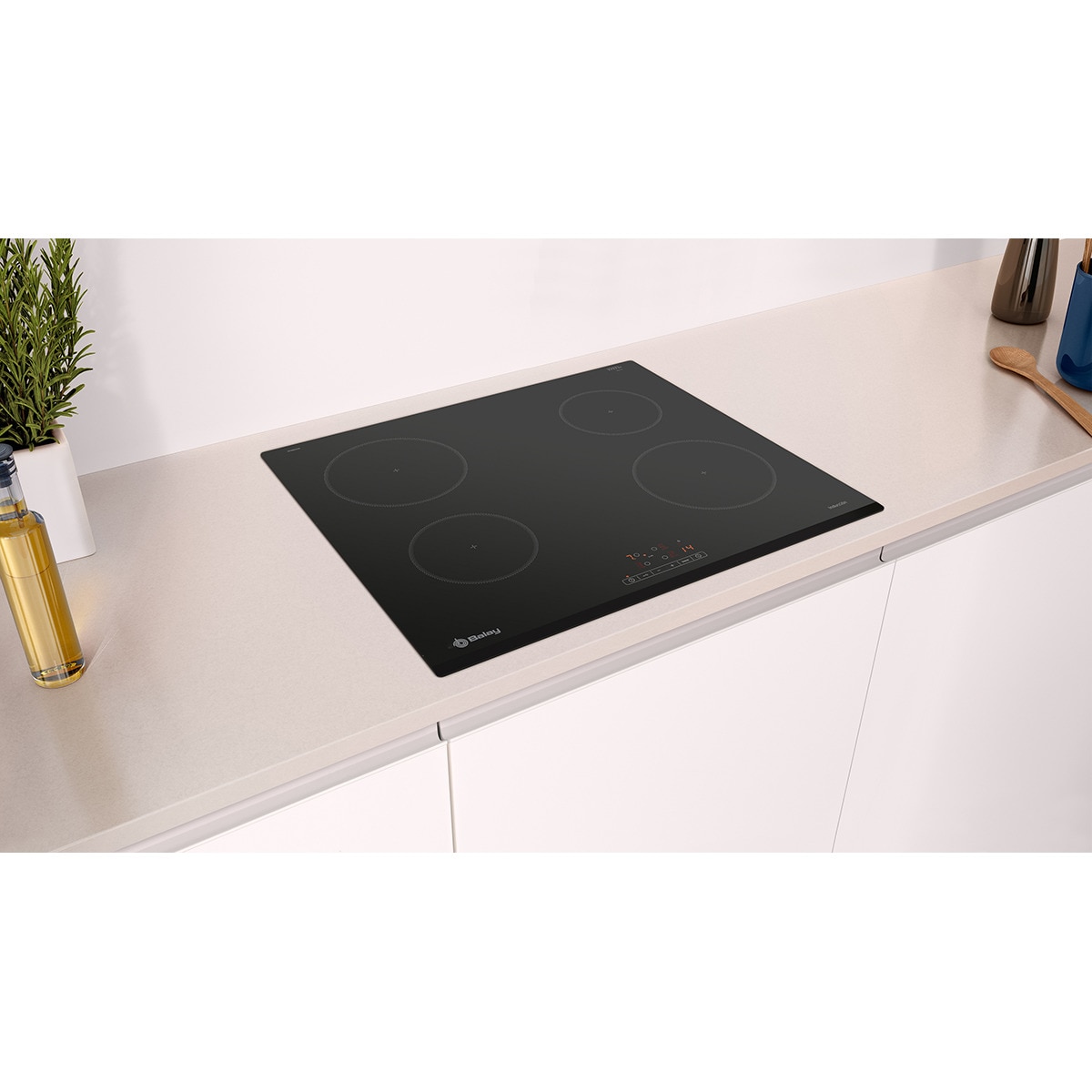 Placa de Indução Balay 3EB861FR com 4 Zonas e de 60 cm - Preto Preto-5