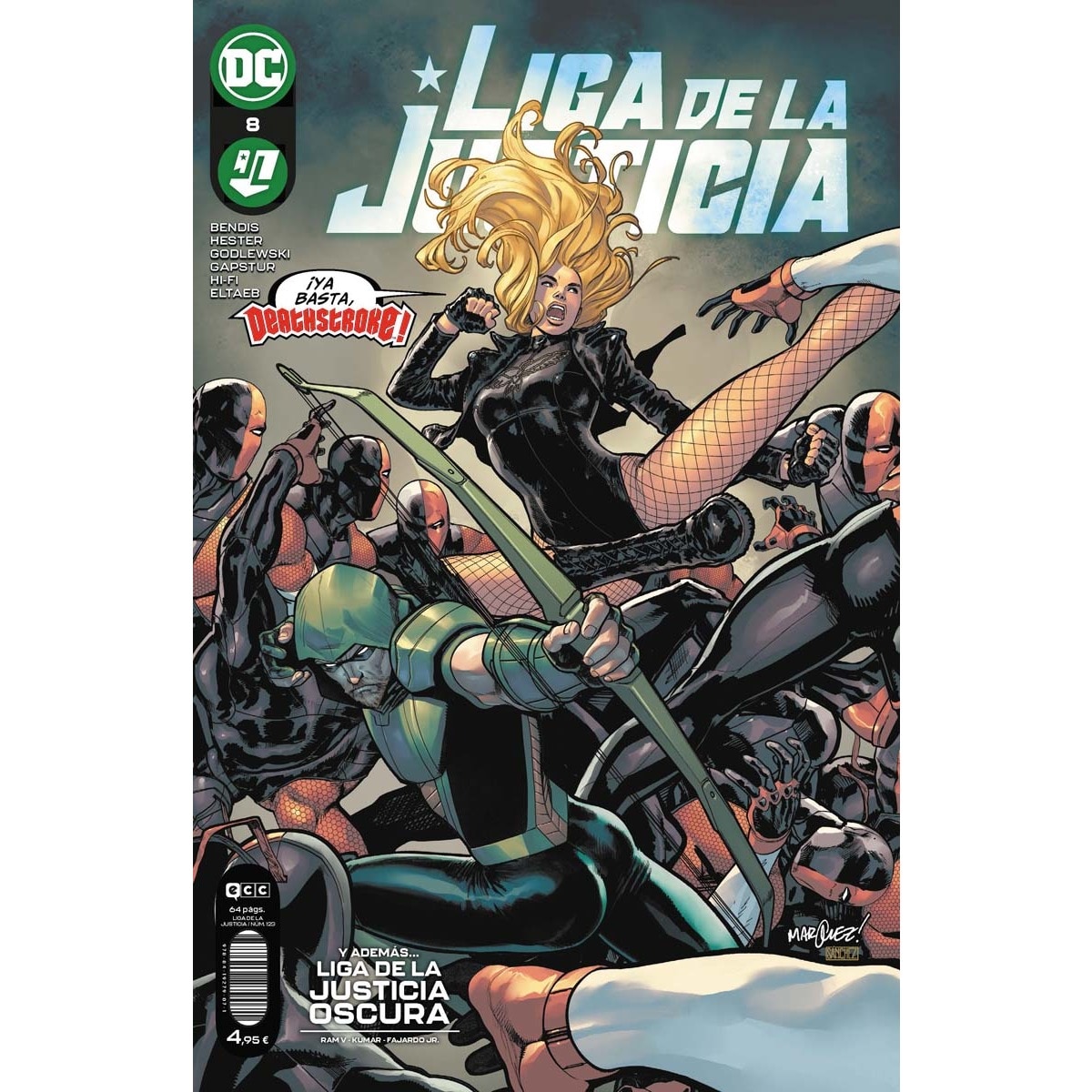 Liga de la Justicia núm. 8/ 123 (Capa mole) 1