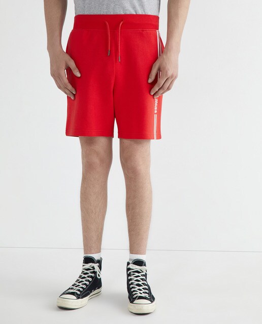 Pantalón deportivo corto de hombre rojo · Jack \u0026 Jones · El Corte Inglés