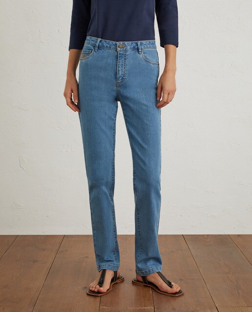 Vaquero semipitillo con logo bordado · Lloyd's · El Corte Inglés