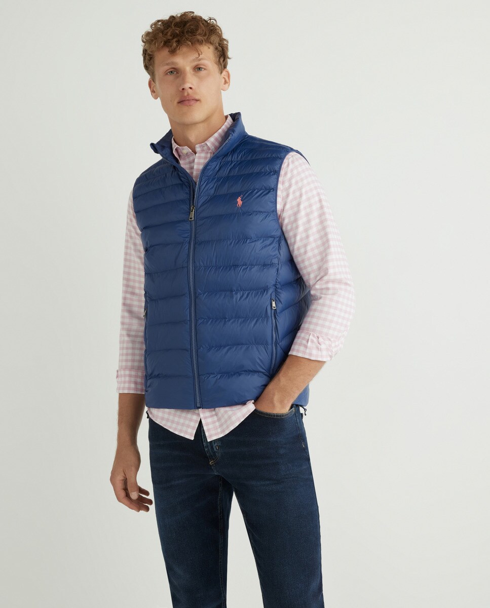 POLO RALPH LAUREN Veste sans manches thermoplume en nylon recyclé pliable