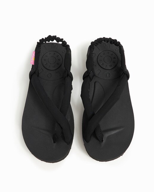 Sandalias de mujer en negro de tiras tubulares · Bimba y Lola · El Corte  Inglés