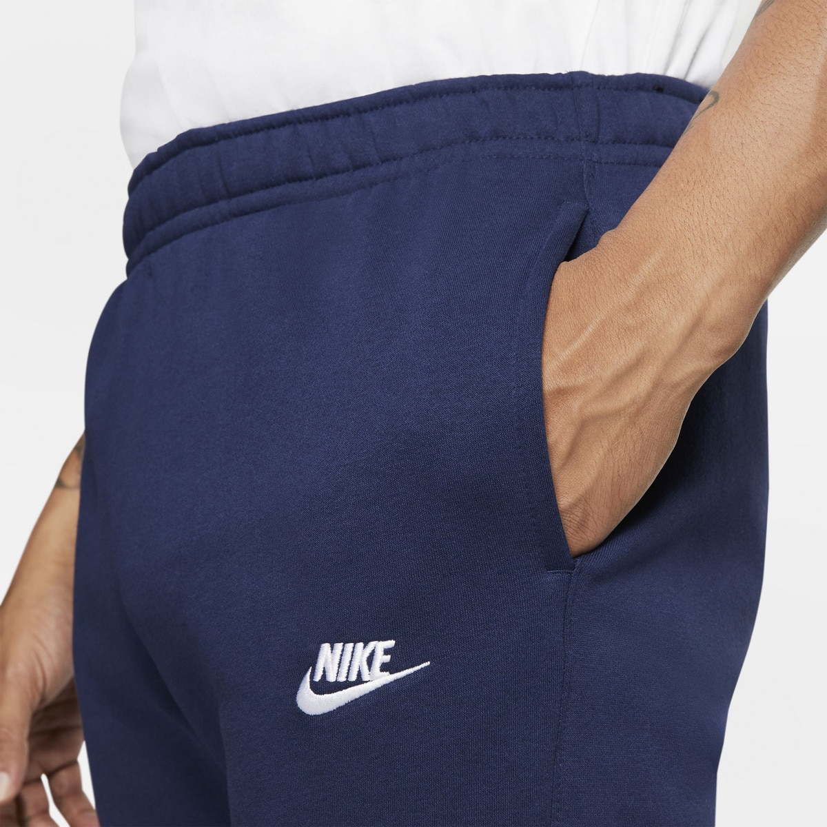 Calças de homem Sportswear Club Fleece Nike Azul-5