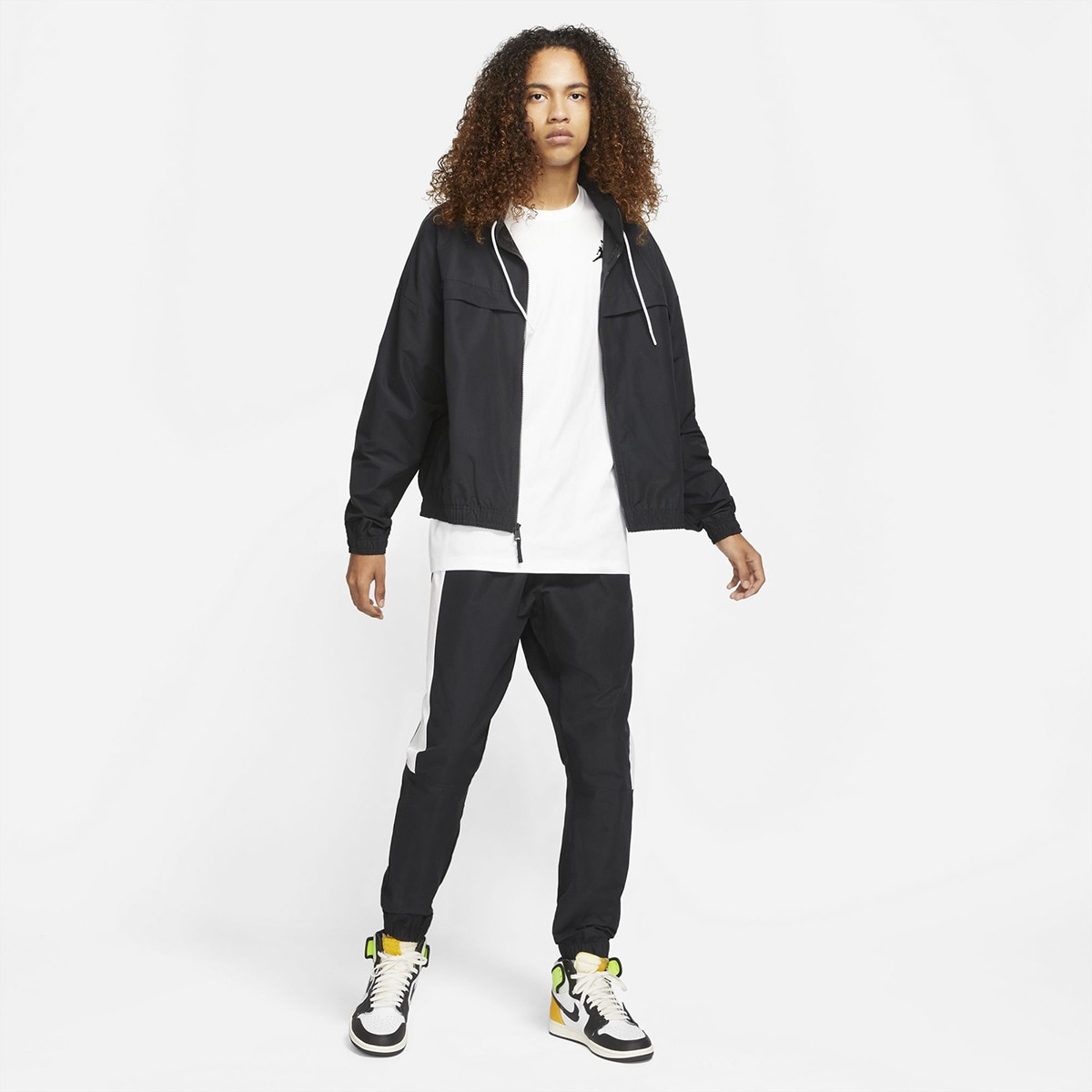 T-shirt Jumpman Branco / Preto-6