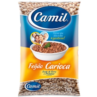 Feijão Carioca embalagem 1 kg - Camil