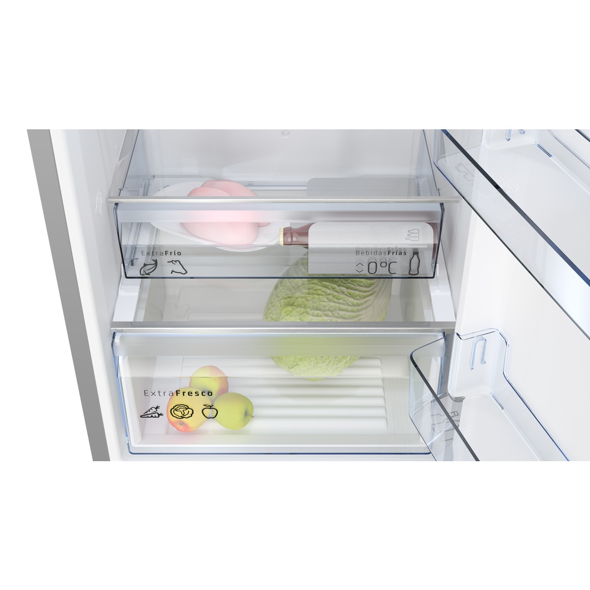 Frigorífico combi Balay No Frost - 3KFB864XE Acero-5