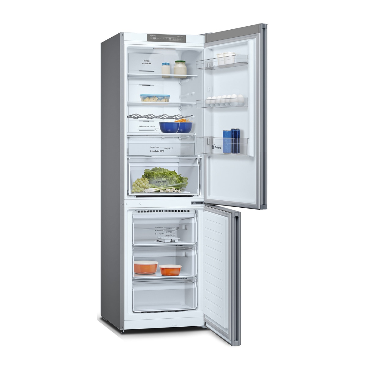 Frigorífico combi Balay Serie Cristal No Frost - 3KFD565BI Cristal blanco-2