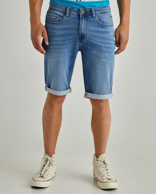 Bermuda vaquera de hombre lisa · Green Coast · El Corte Inglés