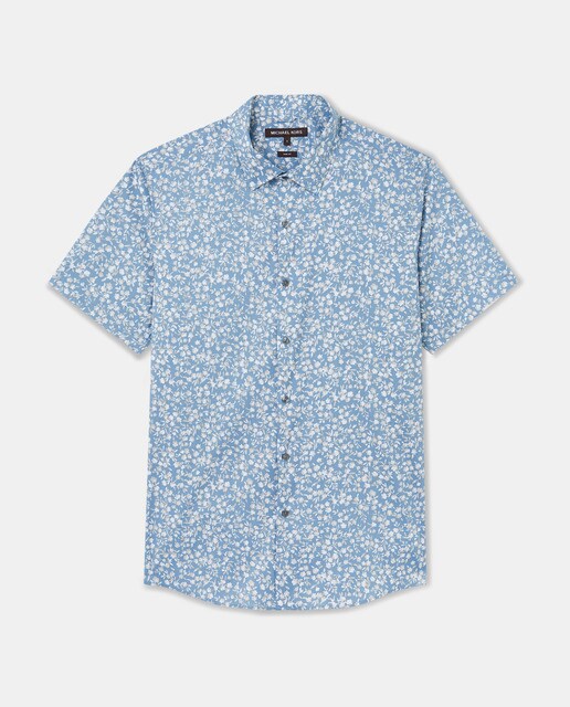Camisa de hombre manga larga estampada floral · Michael Kors · El Corte  Inglés