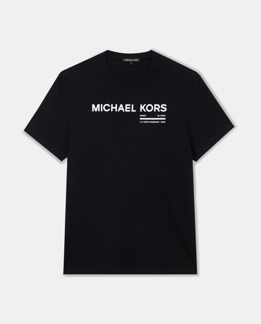 Camiseta de hombre manga corta con logo en el pecho · Michael Kors · El  Corte Inglés