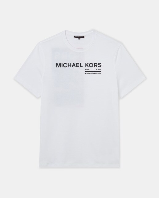 Camiseta de hombre manga corta con logo en el pecho · Michael Kors · El  Corte Inglés