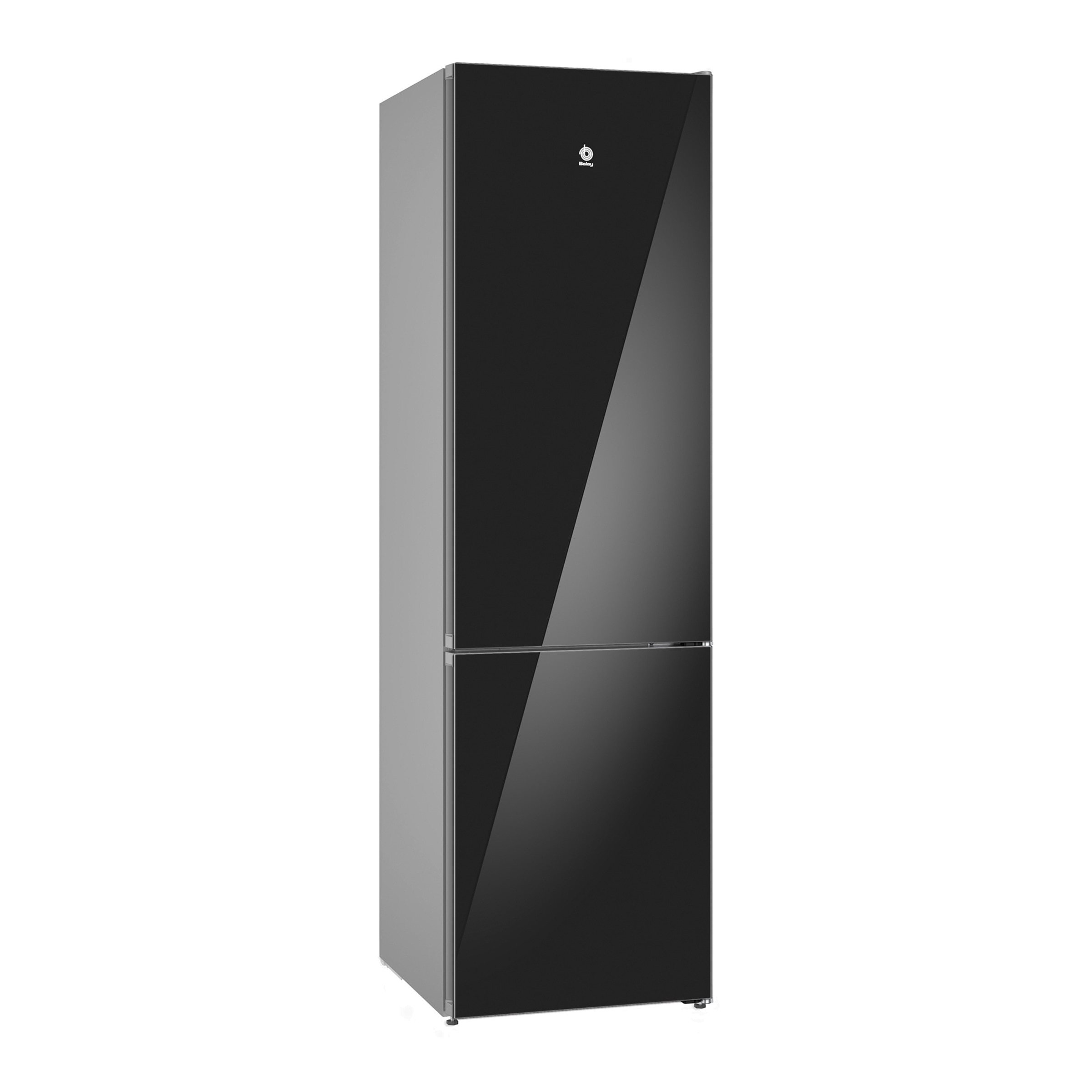 Frigorífico Combi Balay Total No Frost Serie Cristal - 3KFC869NI (Reacondicionado Grado A) Cristal negro-1