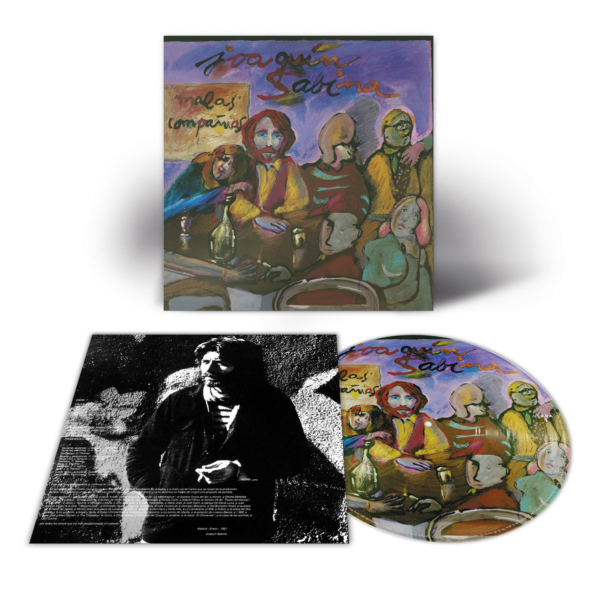 Malas Compañias (Picture Disc) (LP-Vinil) 2