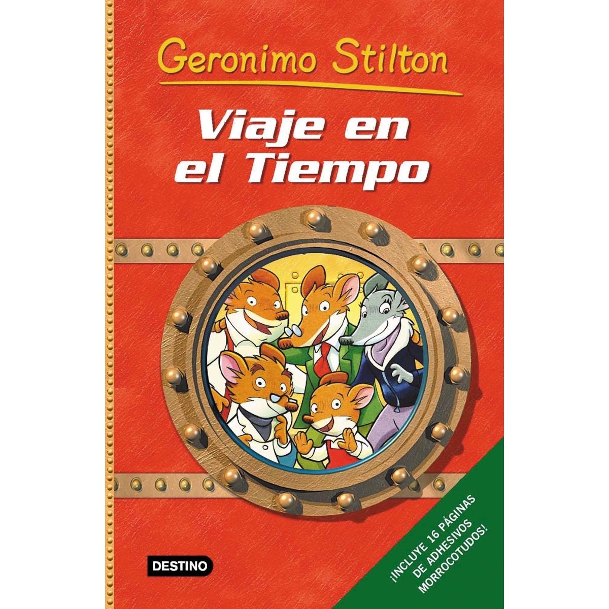 Viaje en el tiempo: ¡Incluye adhesivos morrocotudos!  (Tapa dura) 1
