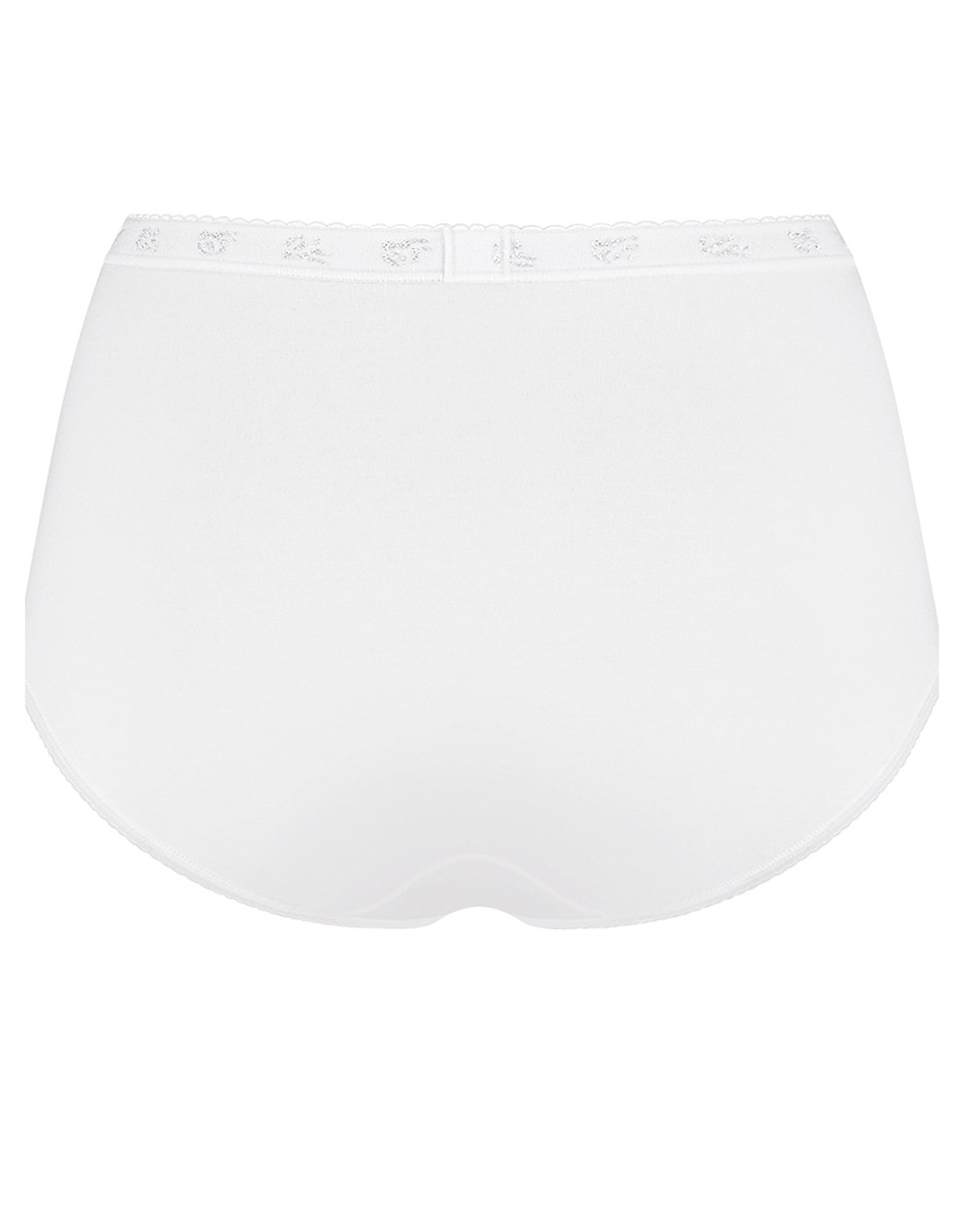 Pack de duas cuecas de mulher Sloggi iguais Branco-5