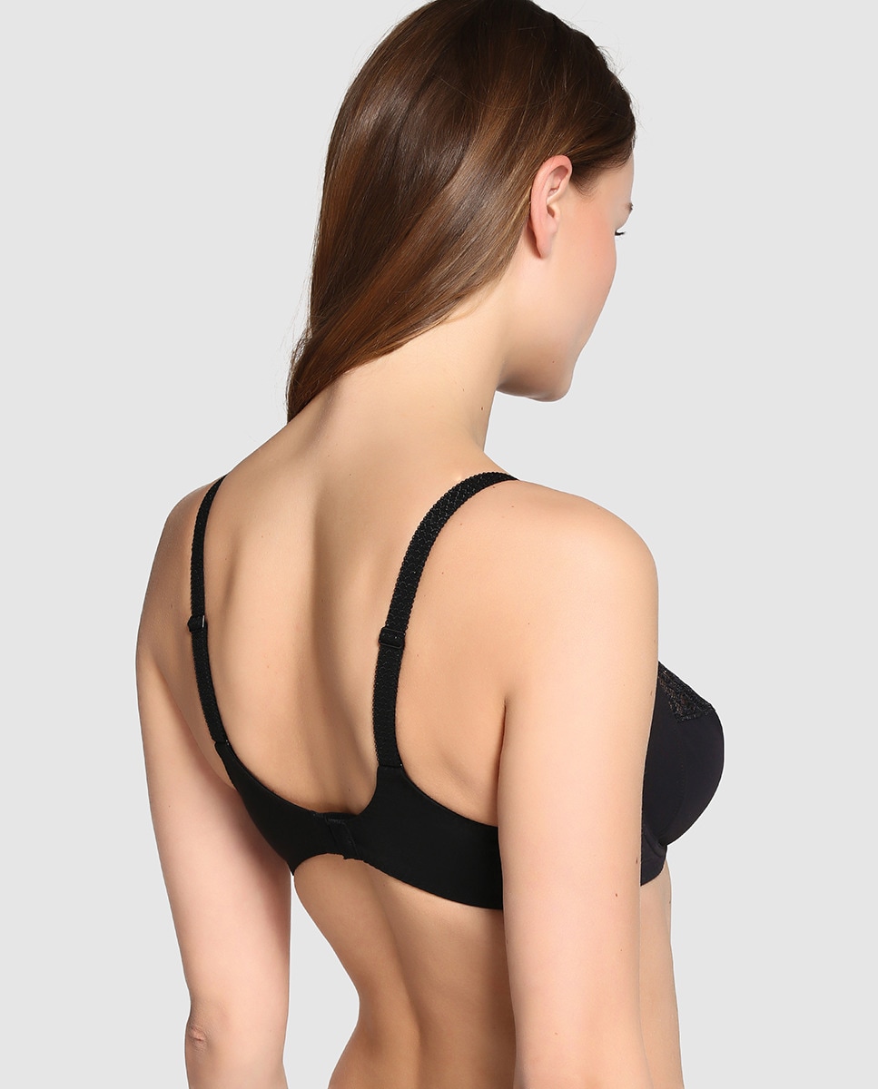 Soutien de copa grande com aro Preto-2