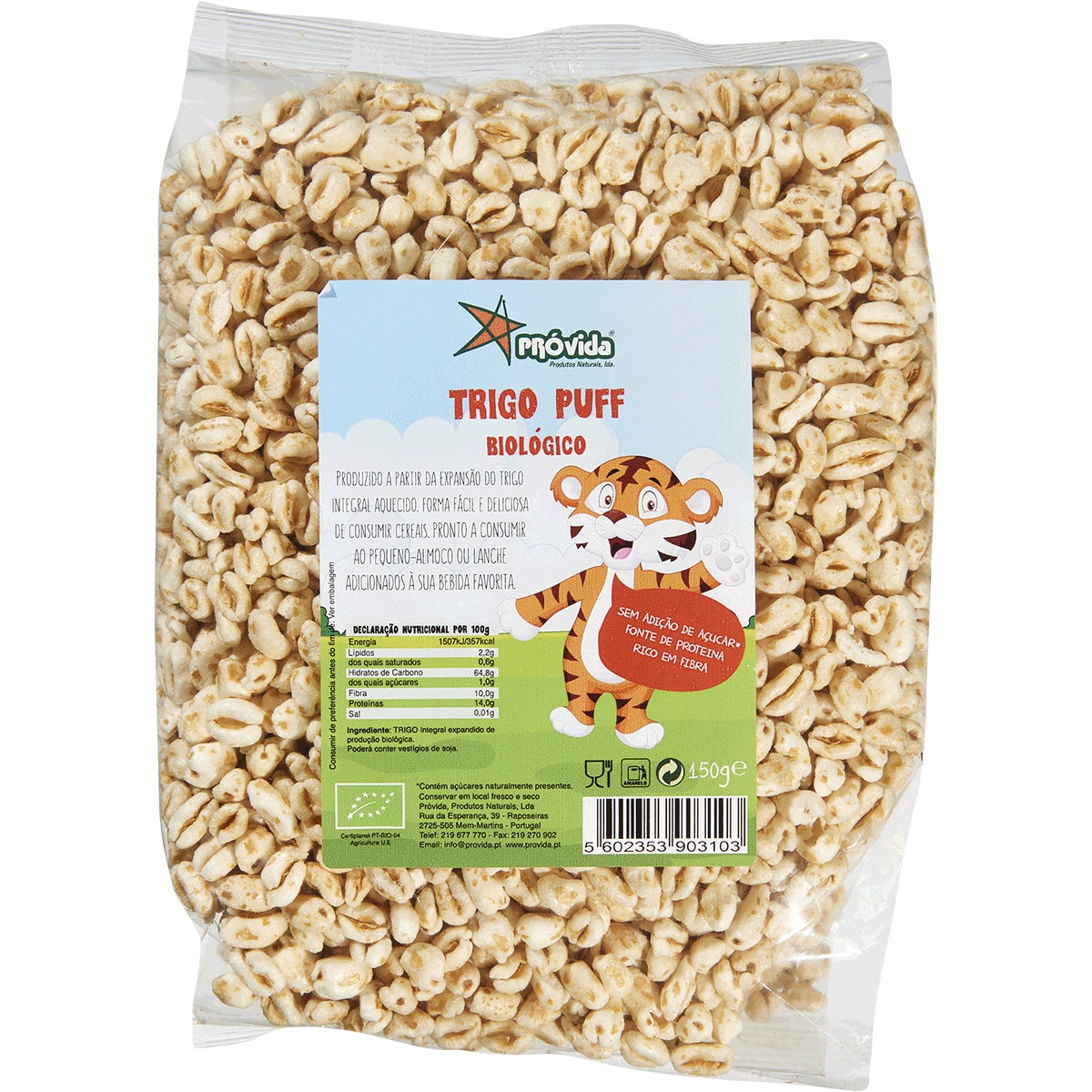 Trigo Puff Biológico embalagem 150 g