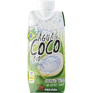 Água de Coco Biológico sem Açúcar embalagem 330 ml - Próvida