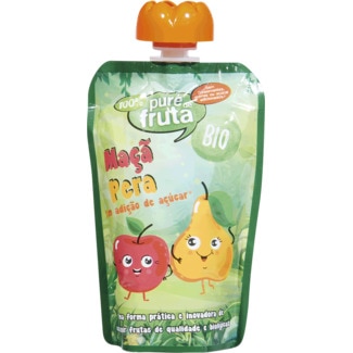 Puré de Fruta Maçã Pêra sem Adição de Açúcar Biológico embalagem 100 g - Próvida