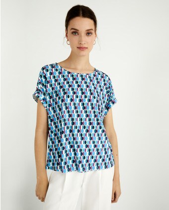 Camiseta de mujer estampada manga corta · Zermatt · El Corte Inglés