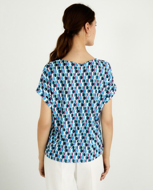 Camiseta de mujer estampada manga corta · Zermatt · El Corte Inglés