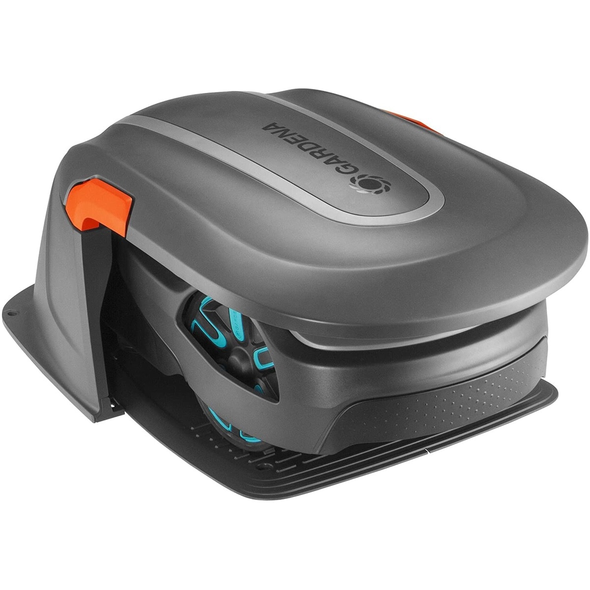 Caseta para robots cortacésped Sileno Gris-1
