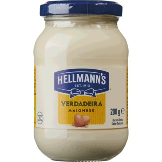 Maionese frasco 208 g - Hellmann's