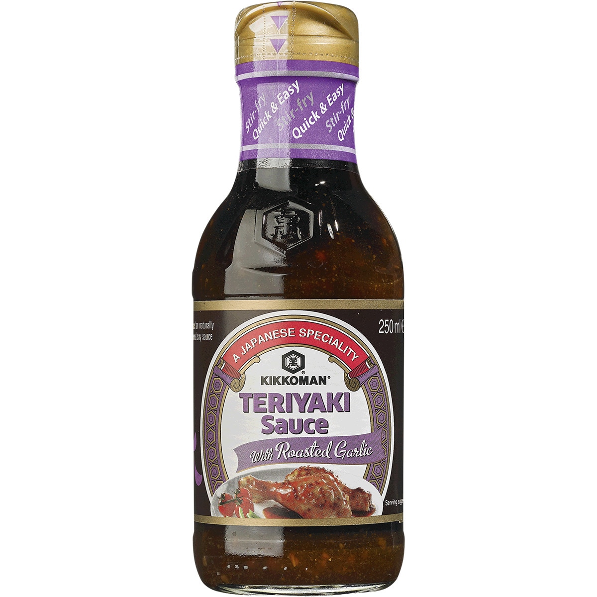 Molho Teriyaki de Alho Torrado frasco 250 ml