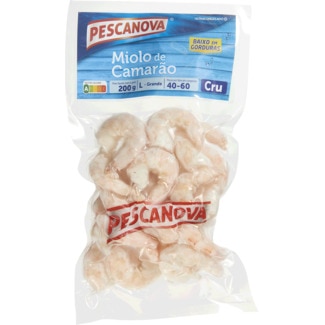 Miolo de Camarão Grande 40/60 embalagem 200 g - Pescanova