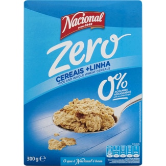 Cereais + Linha 0% Açúcares Adicionados embalagem 300 g - Nacional Zero