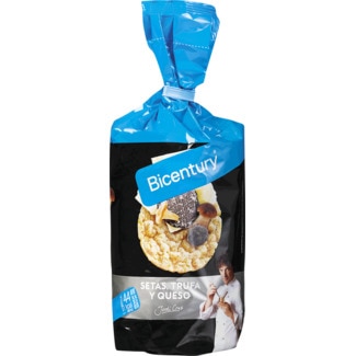 Tortilhas de Cogumelos, Trufa e Queijo Parmesão embalagem 124 g - Bicentury