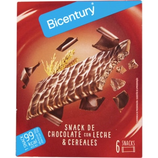 Barras de Cereais e Chocolate de Leite embalagem 120 g - Bicentury Sarialis